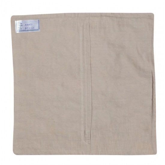 New Traditional Central Asian Silk Hand Embroidered Suzani Cushion Cover. 18" x 19" (45 x 46 cm)