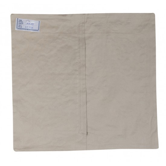 Handmade Authentic Uzbek Silk Embroidered Suzani Throw Pillow Cover. 18" x 19" (45 x 46 cm)