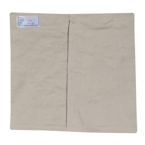 Uzbek Suzani Silk, Cotton and Linen Cushion Cover, Hand Embroidered Uzbek Suzani Throw Pillow Cover. 18" x 19" (45 x 46 cm)