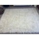 Handmade Mohair Shag Rug 300x400 cm (9.8x13.1 ft) – Natural Undyed Angora Wool, Soft High Pile Tulu Rug, Boho Minimalist Carpet