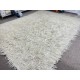 Handmade Mohair Shag Rug 300x400 cm (9.8x13.1 ft) – Natural Undyed Angora Wool, Soft High Pile Tulu Rug, Boho Minimalist Carpet