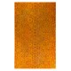 Orange Overdyed Vintage Handmade Turkish Area Rug with Floral Design. 5 x 7.7 Ft (155 x 232 cm)