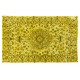 One-of-a-Kind Yellow Overdyed Vintage Handmade Turkish Area Rug, Ideal for Modern Office & Home. 6.2 x 9.9 Ft (188 x 300 cm)